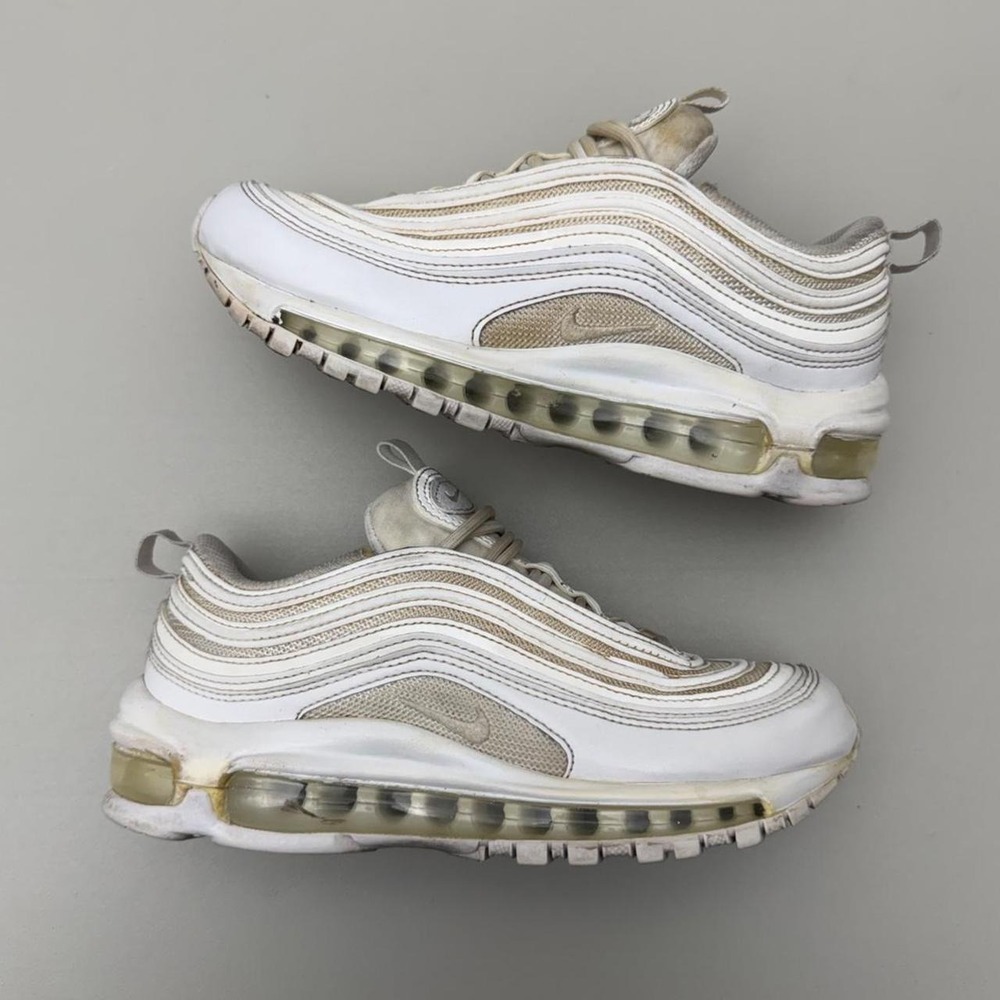 Nike Air Max 97 white sneakers Size US 6